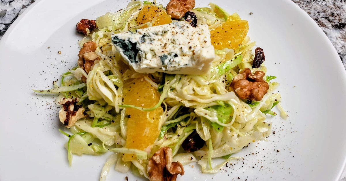 Cabbage Salad with Orange and Blue Cheese Recipe | Samsung Food App