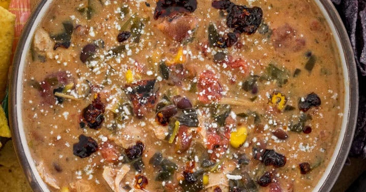 Slow Cooker Creamy Chicken Taco Soup Recipe | Samsung Food App