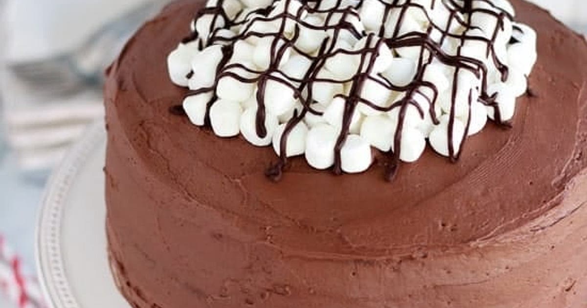 Chocolate Marshmallow Layer Cake Recipe | Samsung Food App