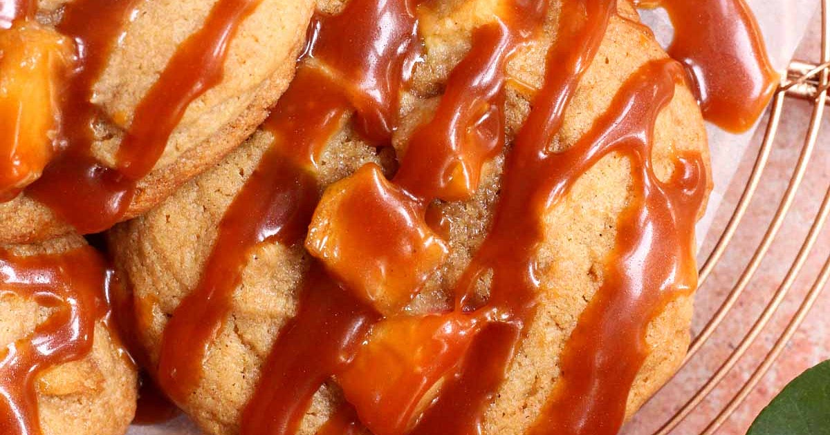 Caramel Apple Cookies Recipe | Samsung Food App