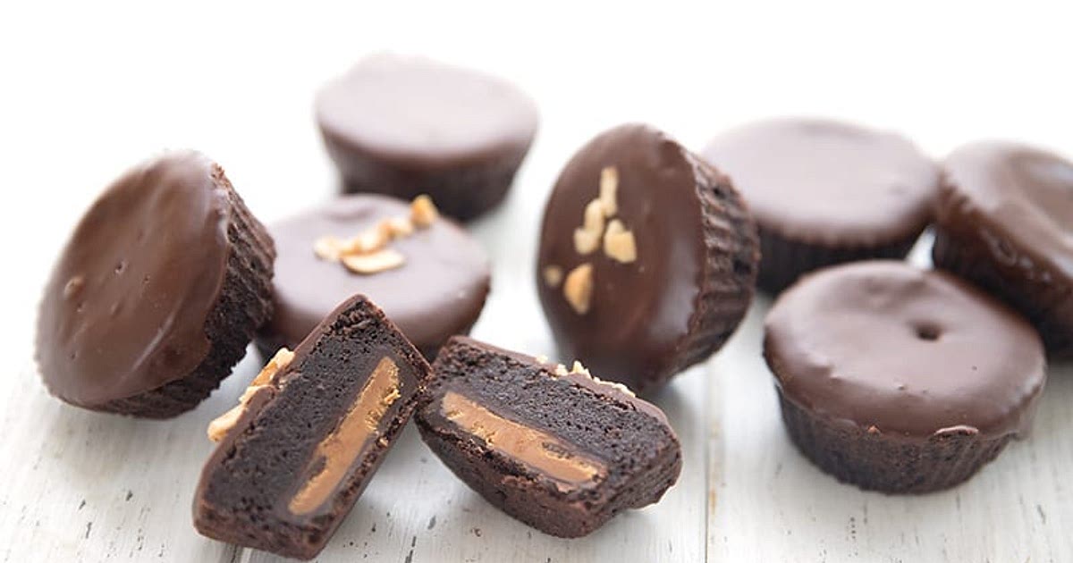 Keto Peanut Butter Brownie Cupcakes Recipe | Samsung Food App