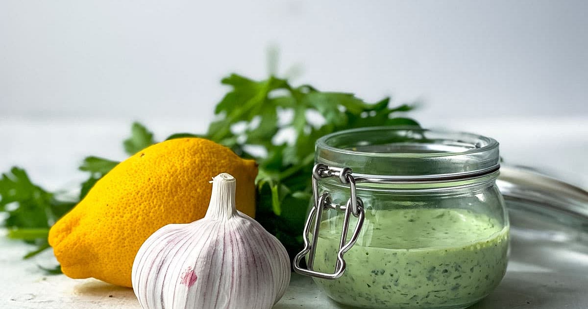 Healthy Green Goddess Dressing Recipe | Samsung Food App