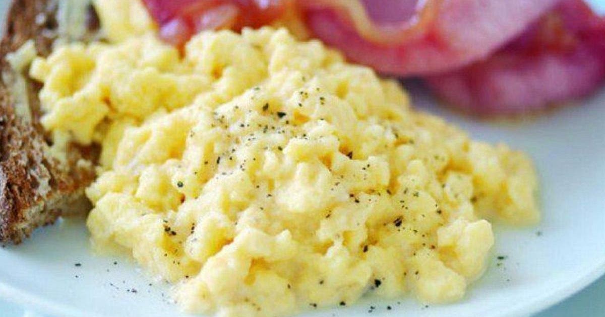 Low calorie easy scrambled eggs (microwave recipe) Recipe | Samsung Food App