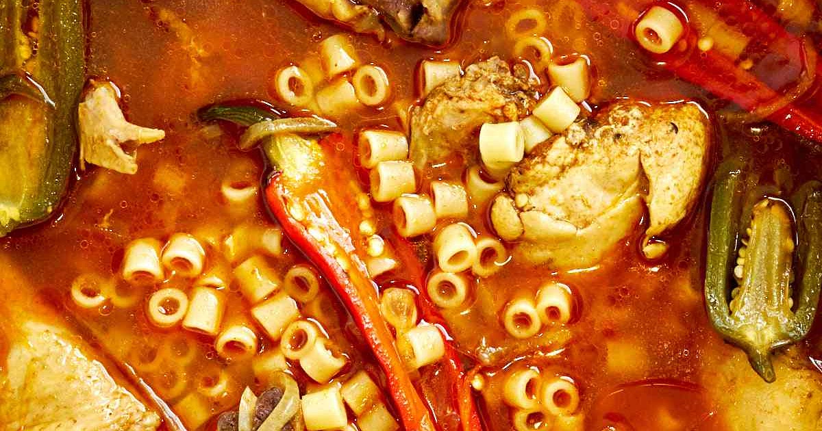 Imbakbaka - Libyan Chicken Pasta Dish Recipe | Samsung Food App