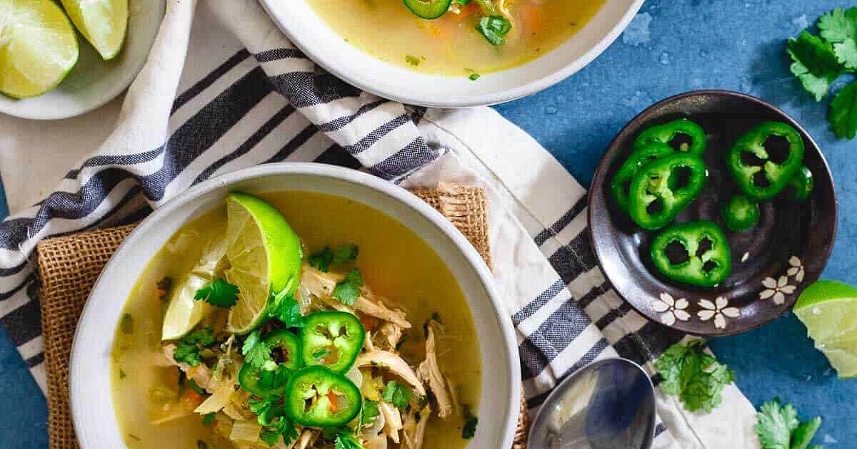Spicy Chicken Lime Soup Recipe | Samsung Food App