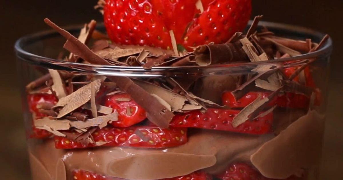 Strawberry Chocolate Mousse Recipe by Tasty | Samsung Food App