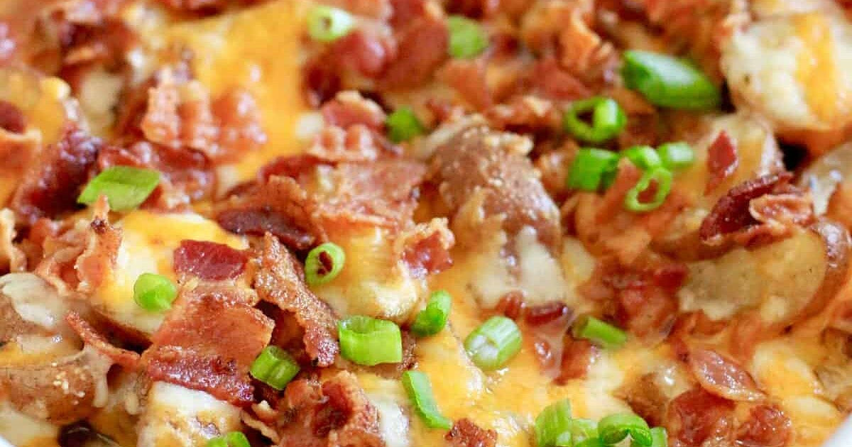 Bacon Cheddar Potatoes Recipe | Samsung Food App