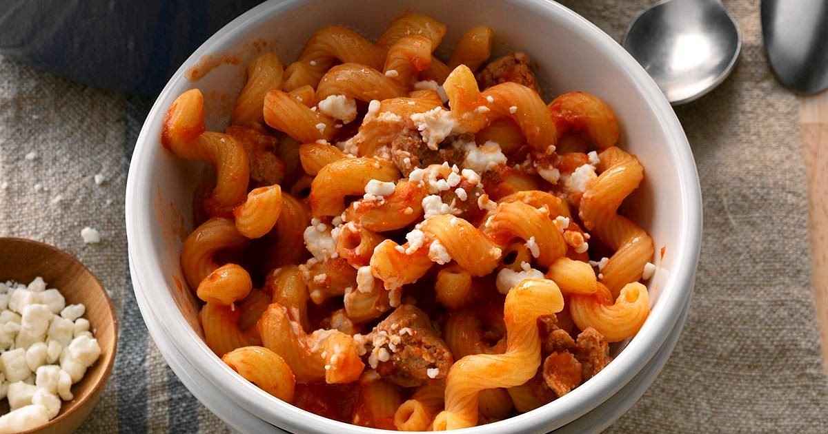 Weeknight Pasta Squiggles Recipe | Samsung Food App