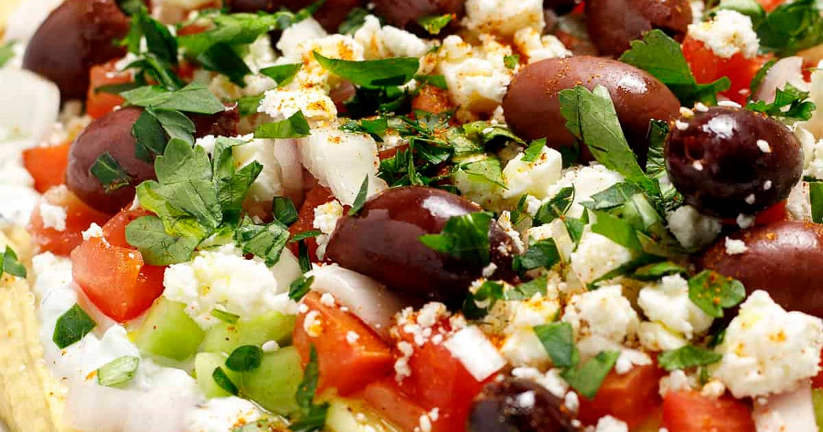 The Ultimate Greek 7-Layer Dip Recipe | Samsung Food App