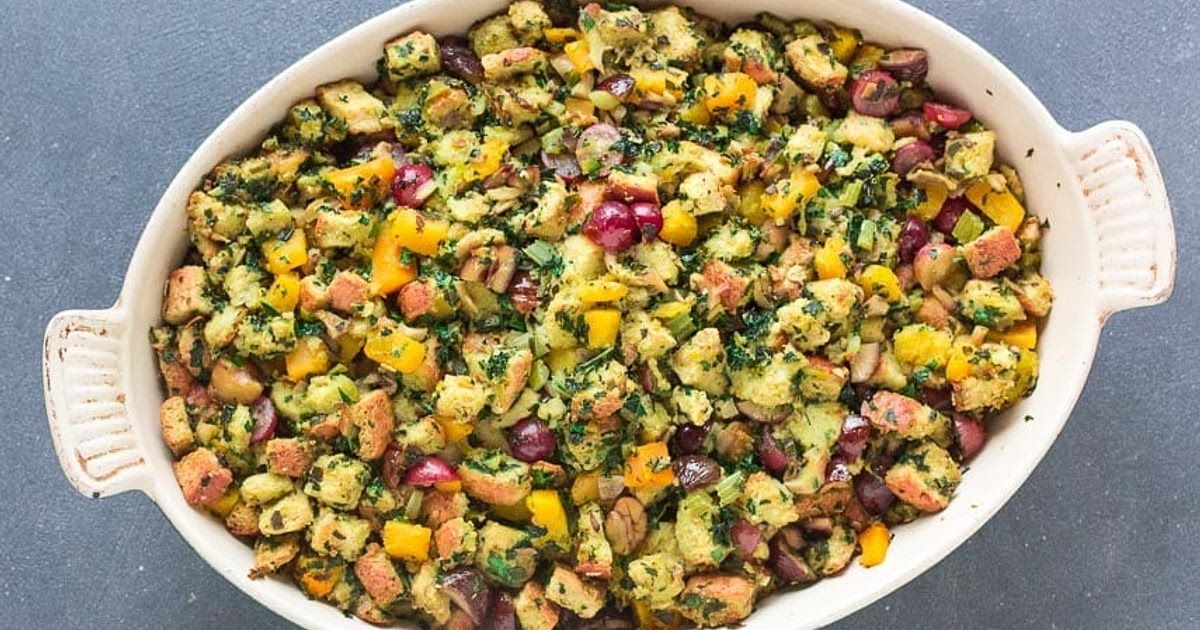 Loaded Low FODMAP Vegetarian Stuffing Recipe | Samsung Food App