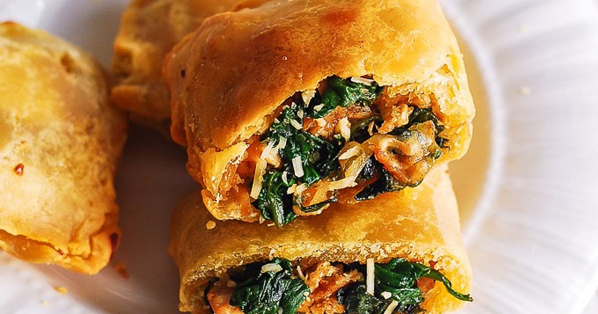 Chicken and Spinach in Puff Pastry Recipe | Samsung Food App