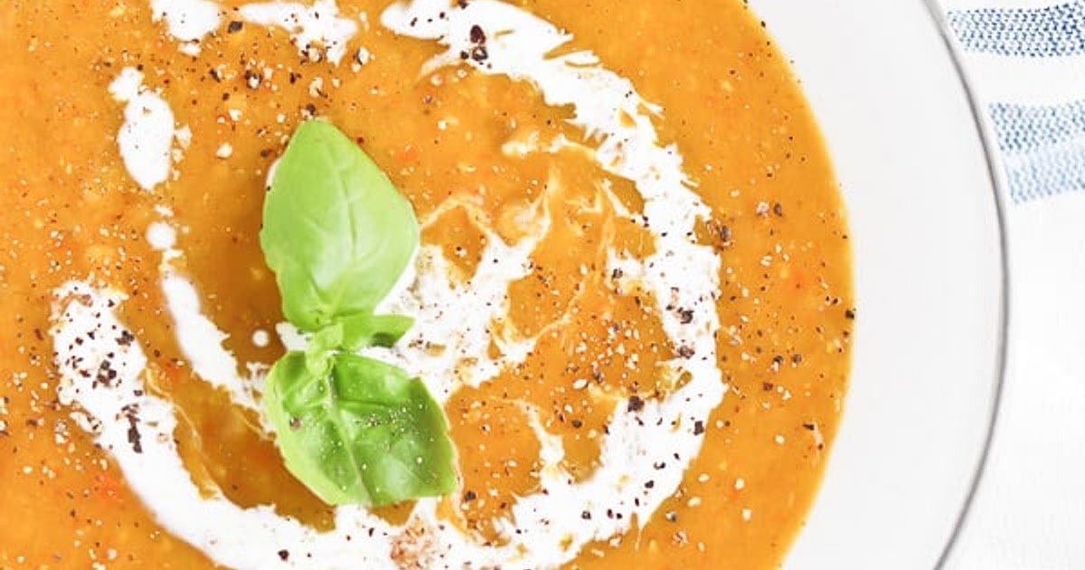 Instant Pot Red Lentil Soup with Lemon Recipe | Samsung Food App