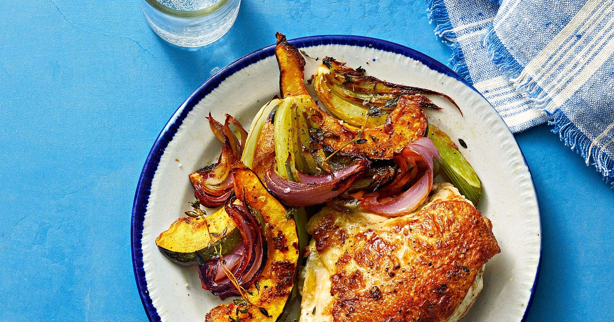 Sheet Pan Roasted Chicken Recipe | Samsung Food App
