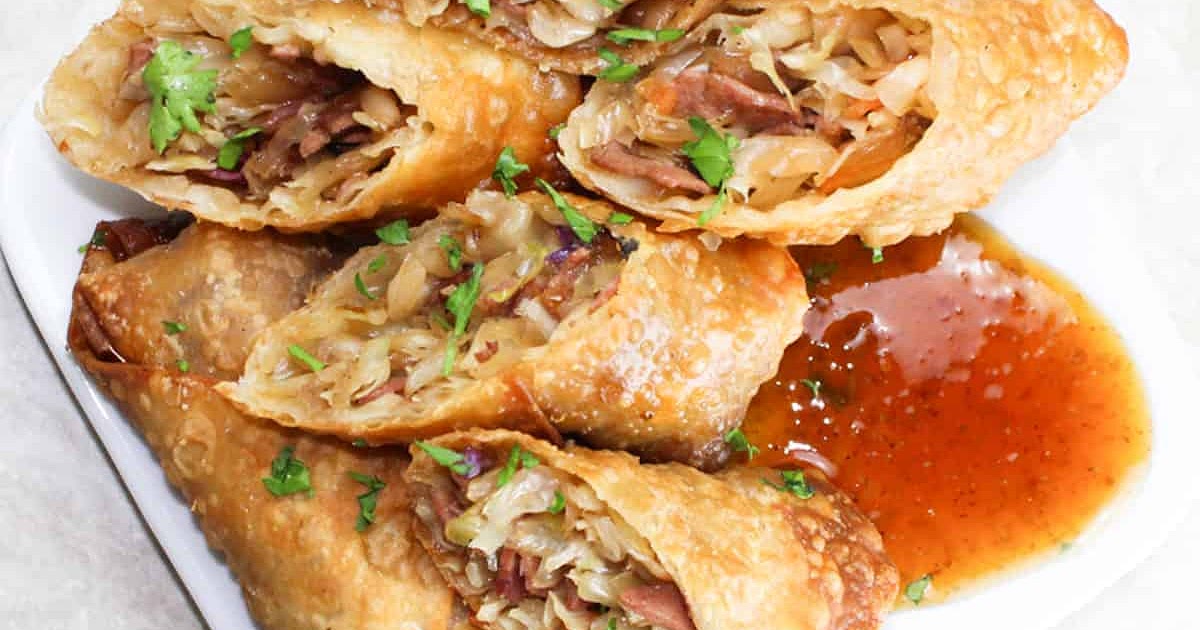 Pastrami Egg Rolls Recipe | Samsung Food App