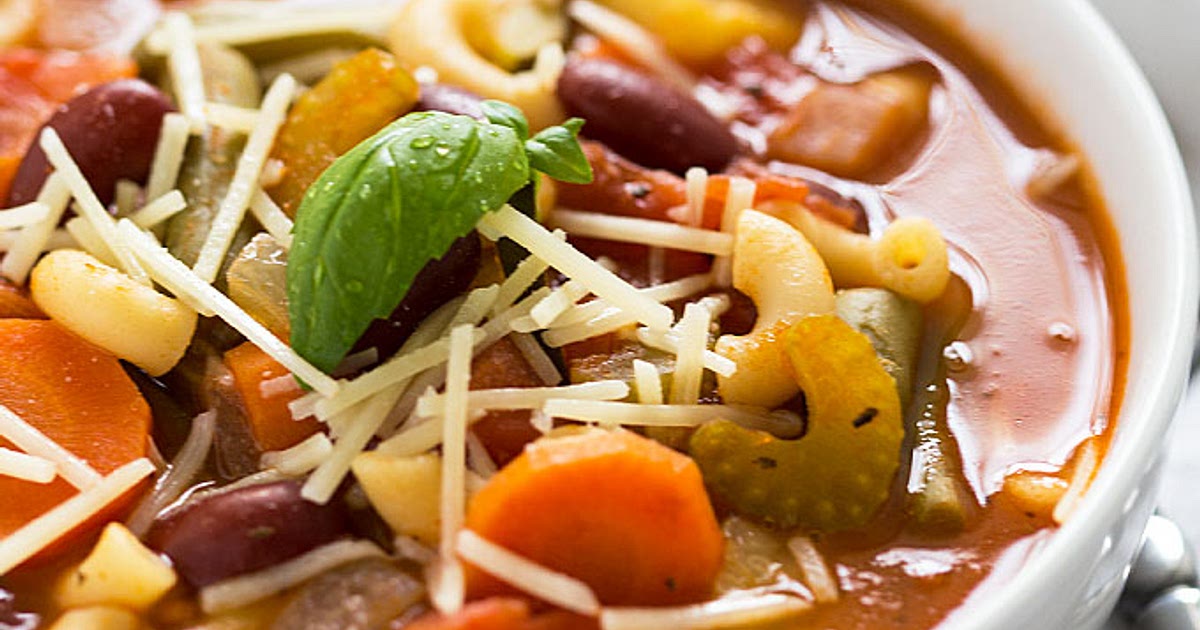 Easy Minestrone Soup Recipe | Samsung Food App