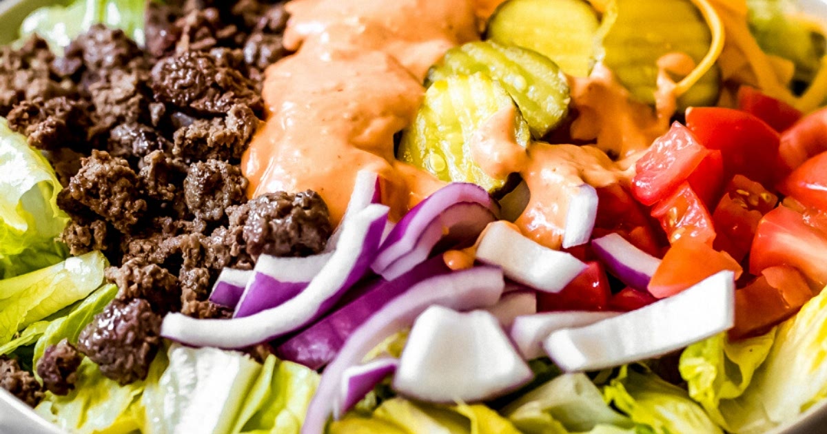 Ground Venison Big Mac Salad Recipe | Samsung Food App