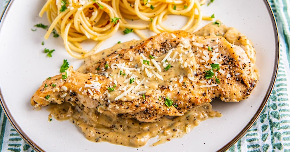 Garlic Parmesan Chicken Recipe | Samsung Food App