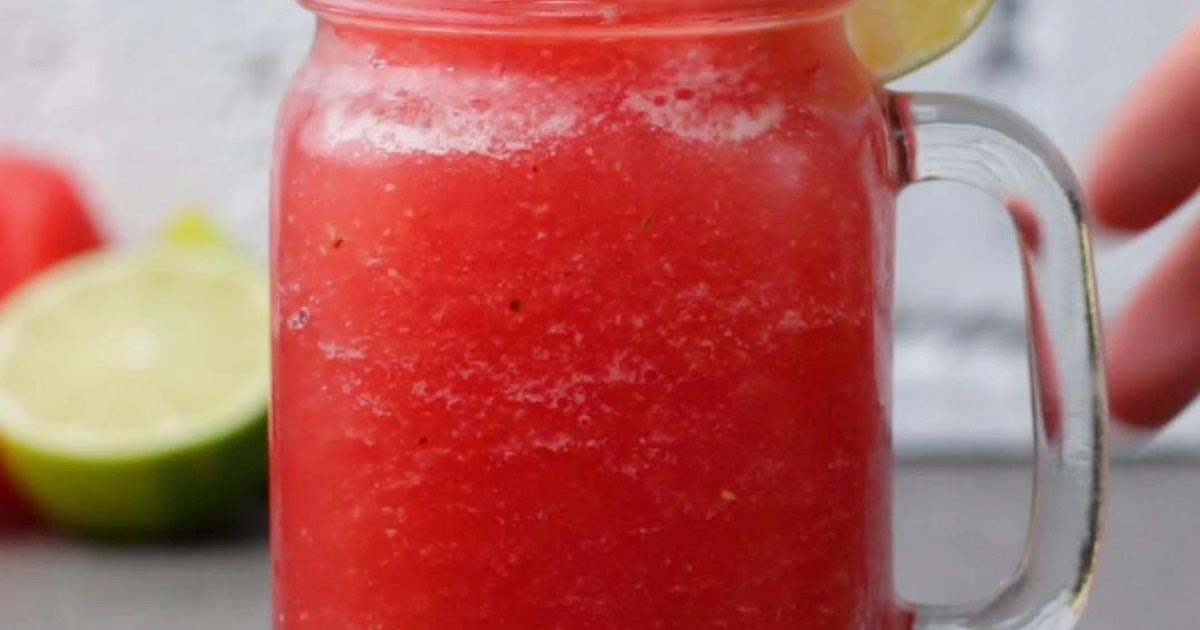 Watermelon-Lime Slushie Recipe by Tasty | Samsung Food App
