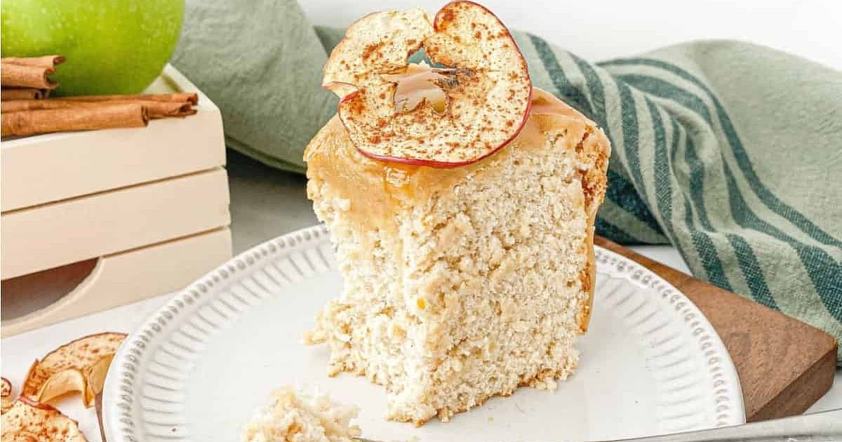 Caramel Apple Angel Food Cake Recipe | Samsung Food App
