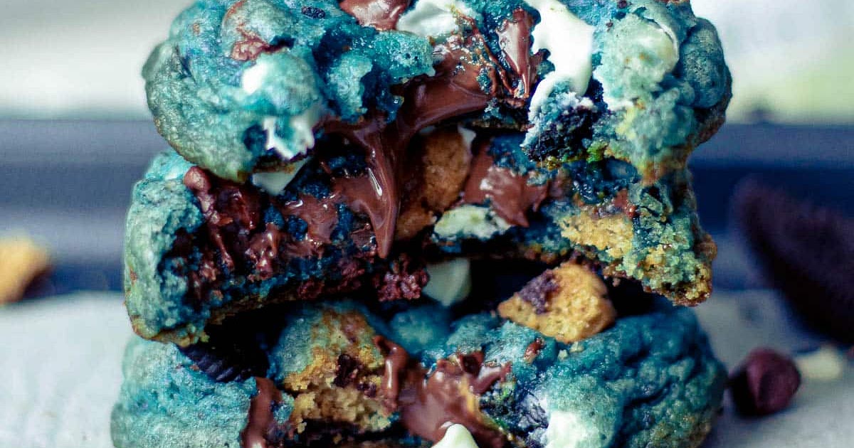 Cookie Monster Cookies - Tiktok Inspired Recipe! | Samsung Food App