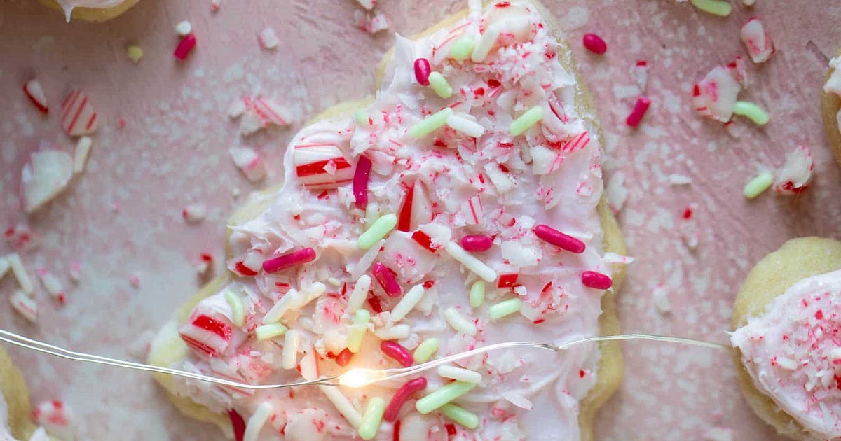 Pink Peppermint Sugar Cookies Recipe | Samsung Food App