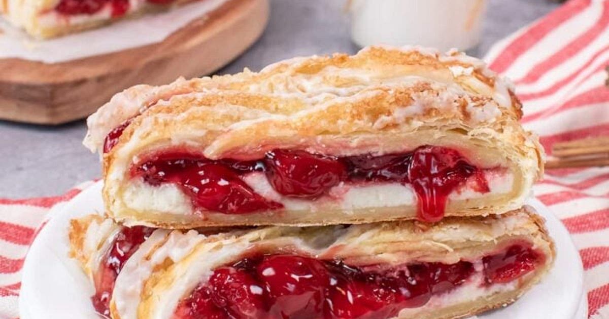 Cherry Danish Recipe | Samsung Food App