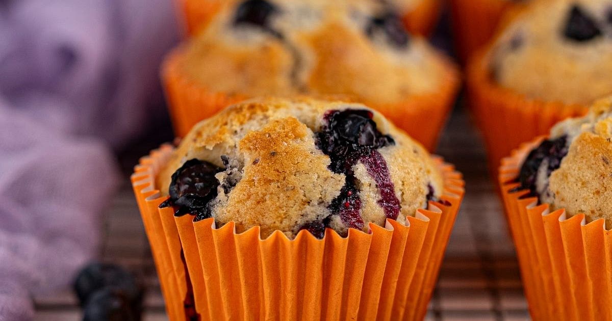 Vegan Blueberry Muffins Recipe | Samsung Food App