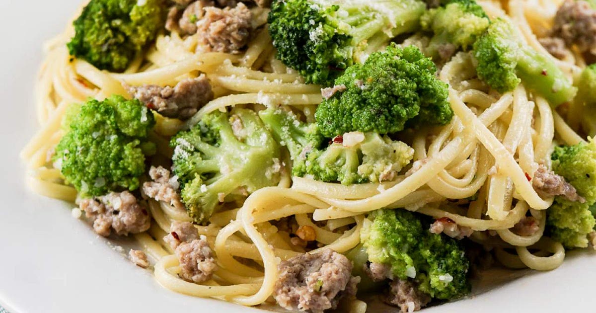 Turkey Sausage and Broccoli Pasta Recipe | Samsung Food App