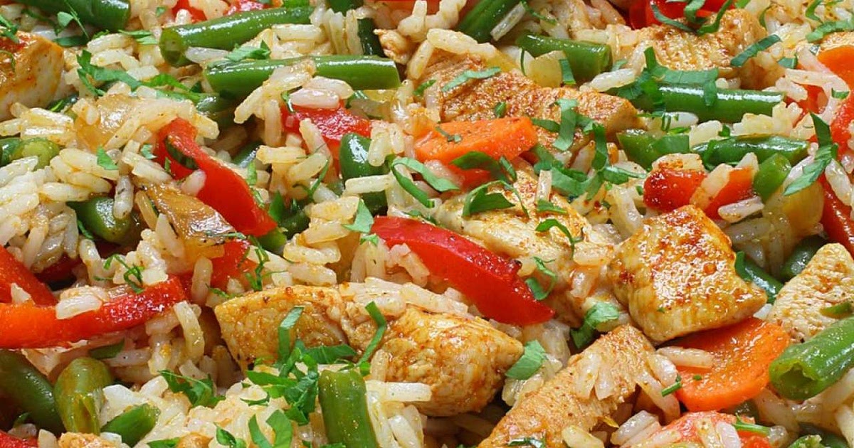 Healthy Chicken Fried Rice Recipe | Samsung Food App