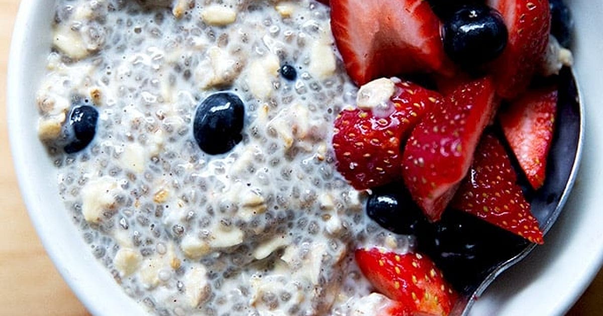 Overnight Chia Oats (Gluten-free, Dairy Free) Recipe | Samsung Food App