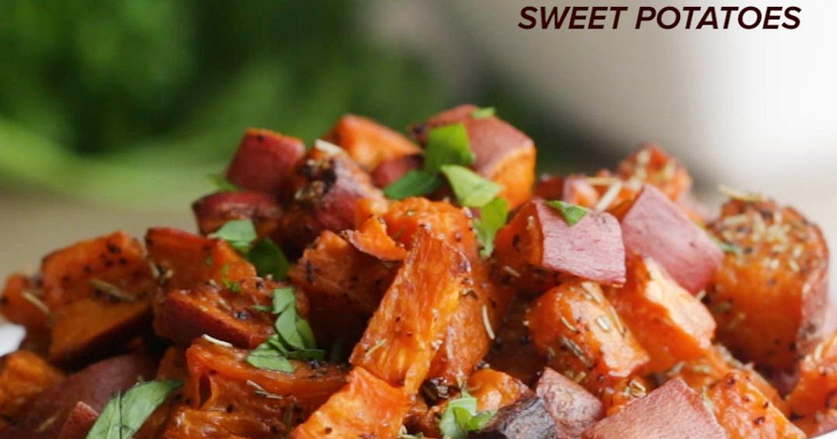 Rosemary Roasted Sweet Potatoes Recipe by Tasty | Samsung Food App