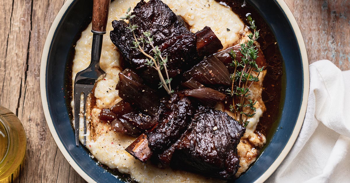 Balsamic Braised Short Ribs Recipe | Samsung Food App