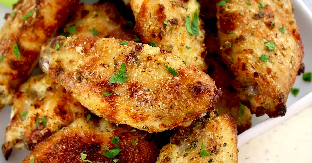 Baked Ranch Chicken Wings Recipe | Samsung Food App