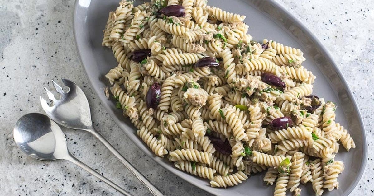 Low FODMAP Pantry Pasta with Tuna, Lemon & Olives Recipe | Samsung Food App