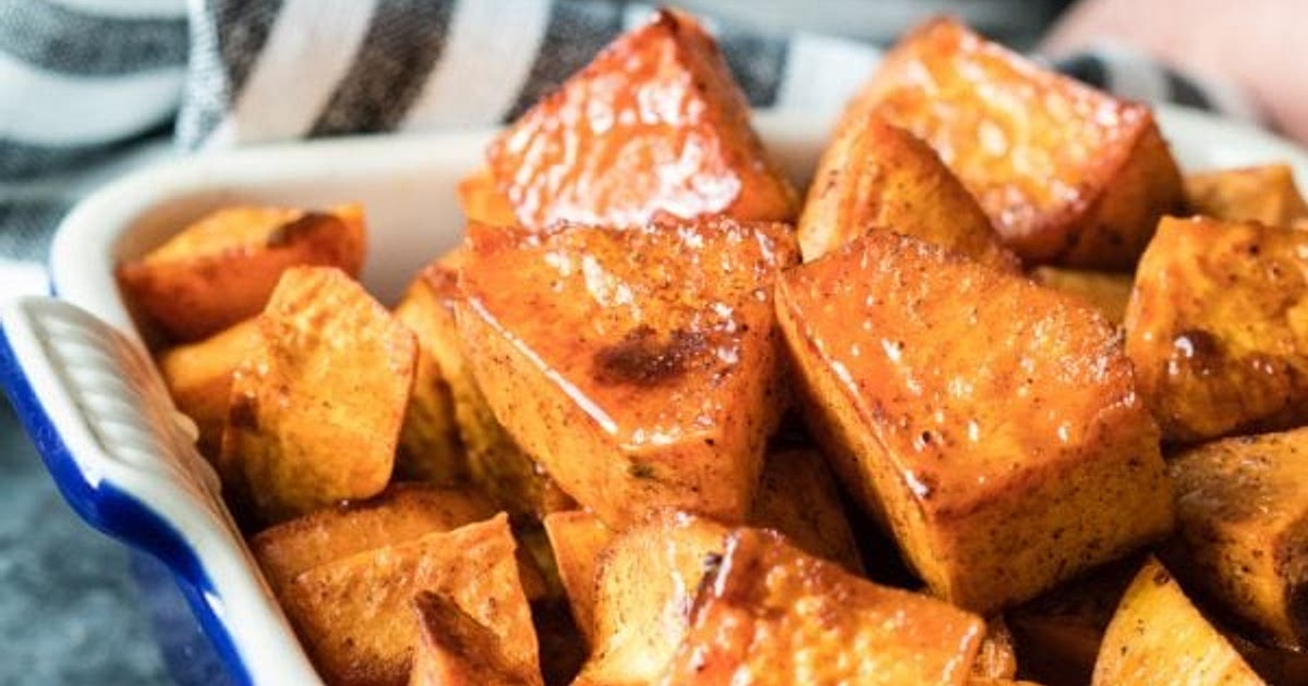 Roasted Sweet Potatoes with Honey and Cinnamon Recipe | Samsung Food App