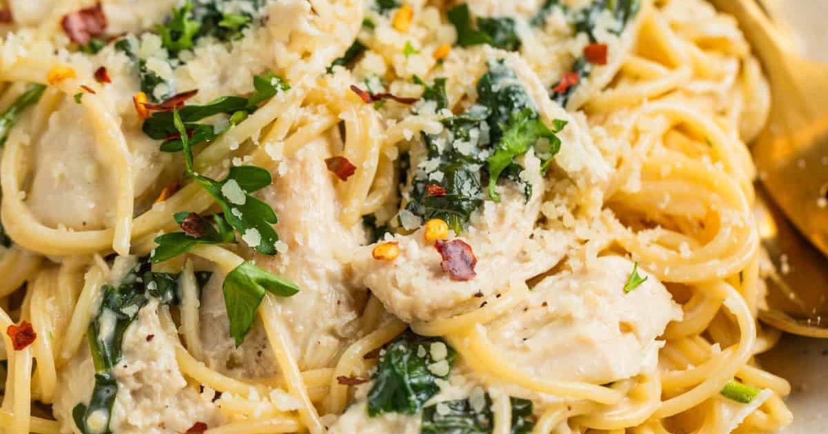 Instant Pot Creamy Garlic Parmesan Chicken Recipe | Samsung Food App