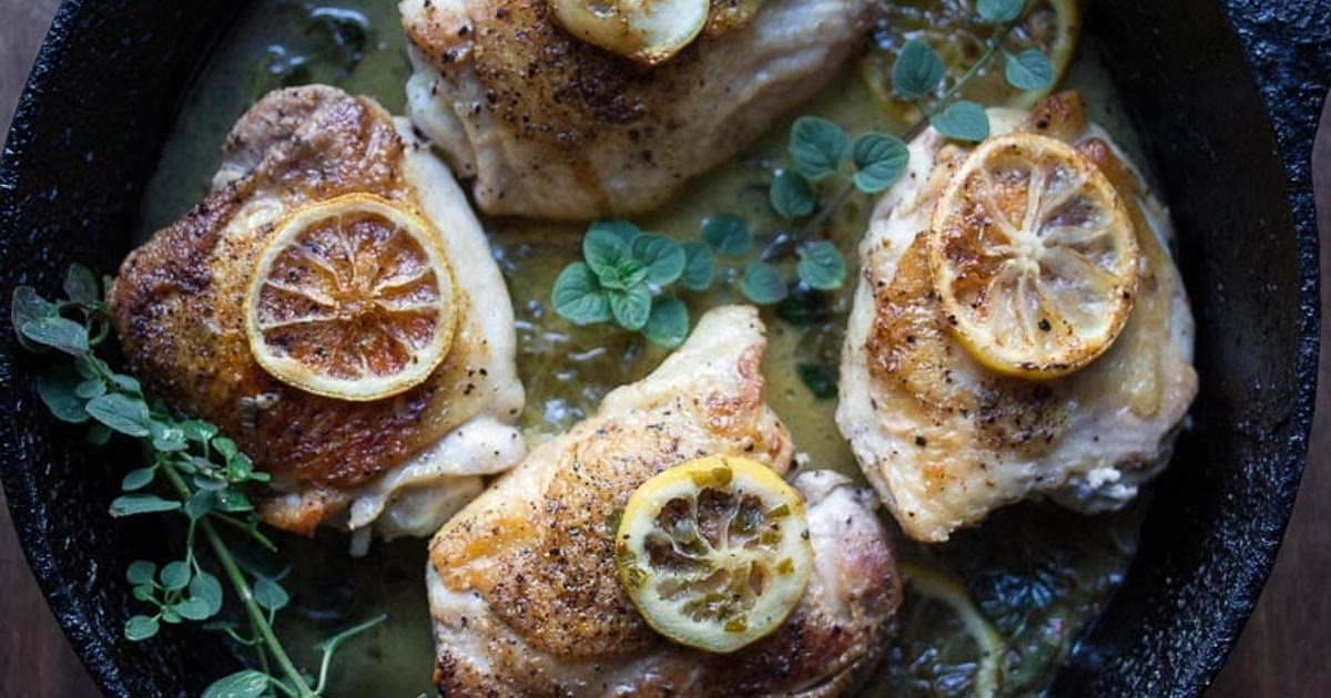 FODMAP IT!™ Chicken Thighs with Lemon & Oregano Recipe | Samsung Food App