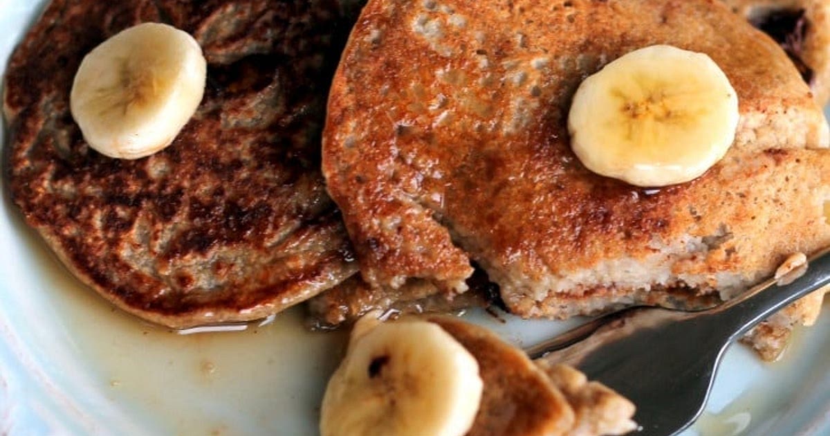Oatmeal Chocolate Chip Banana Pancakes {healthy, vegan + gluten-free} Recipe | Samsung Food App