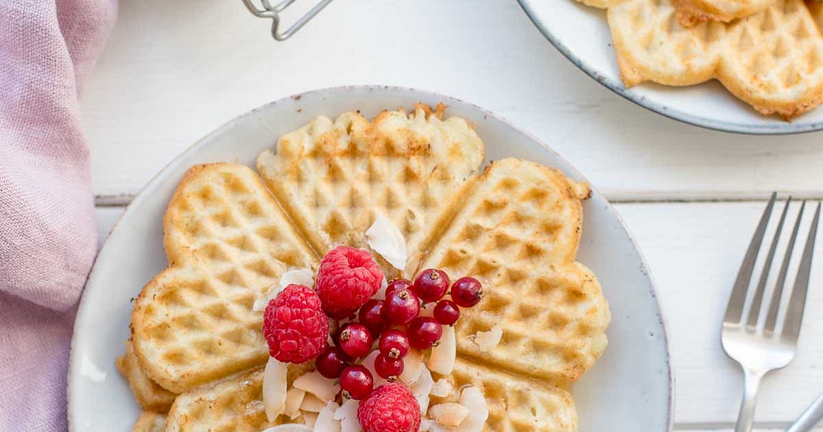 Coconut Waffles Recipe | Samsung Food App
