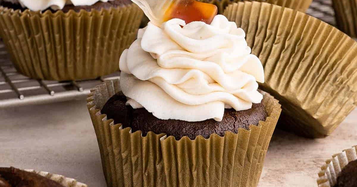 The Best Jack and Coke Cupcakes Recipe | Samsung Food App