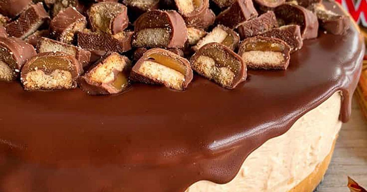 No-Bake Twix Cheesecake Recipe | Samsung Food App