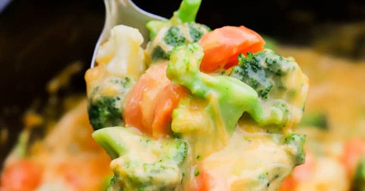 Slow Cooker Cheesy Vegetable Casserole Recipe | Samsung Food App