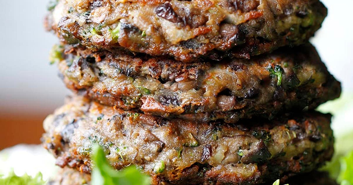Chunky Portabella Veggie Burgers Recipe | Samsung Food App