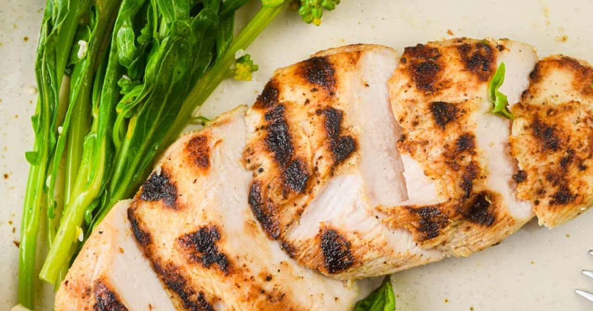 Grilled Basil Lime Chicken Breast Recipe | Samsung Food App