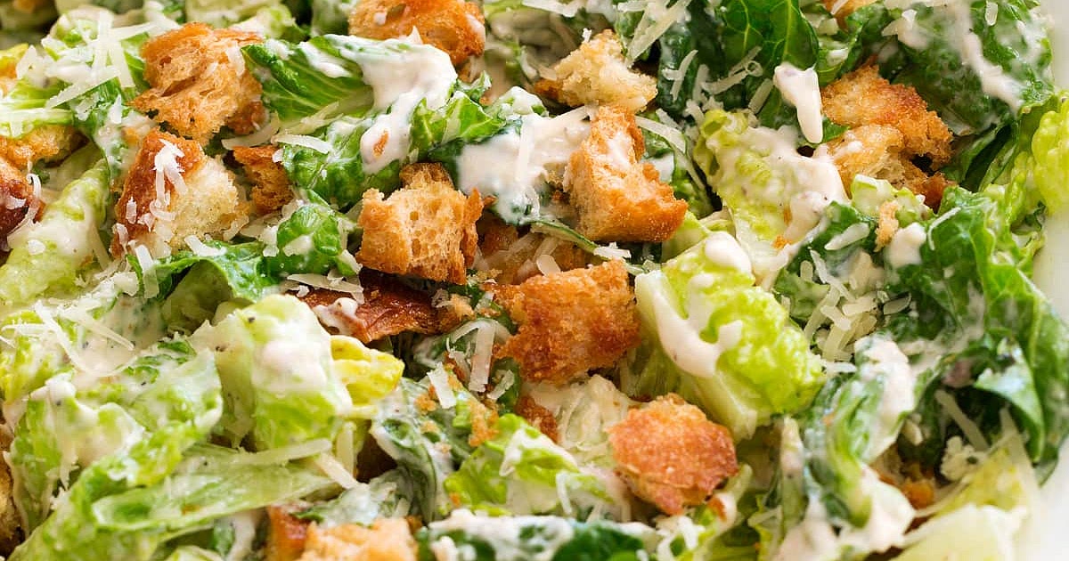 Caesar Salad and Homemade Caesar Salad Dressing Recipe | Samsung Food App
