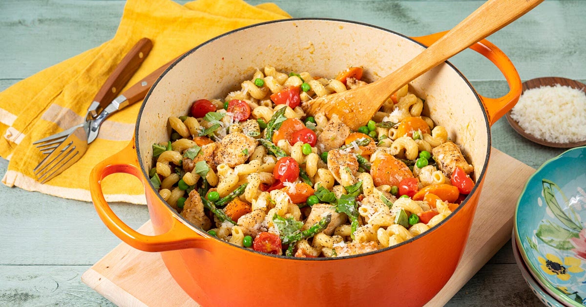 Chicken Primavera Recipe | Samsung Food App