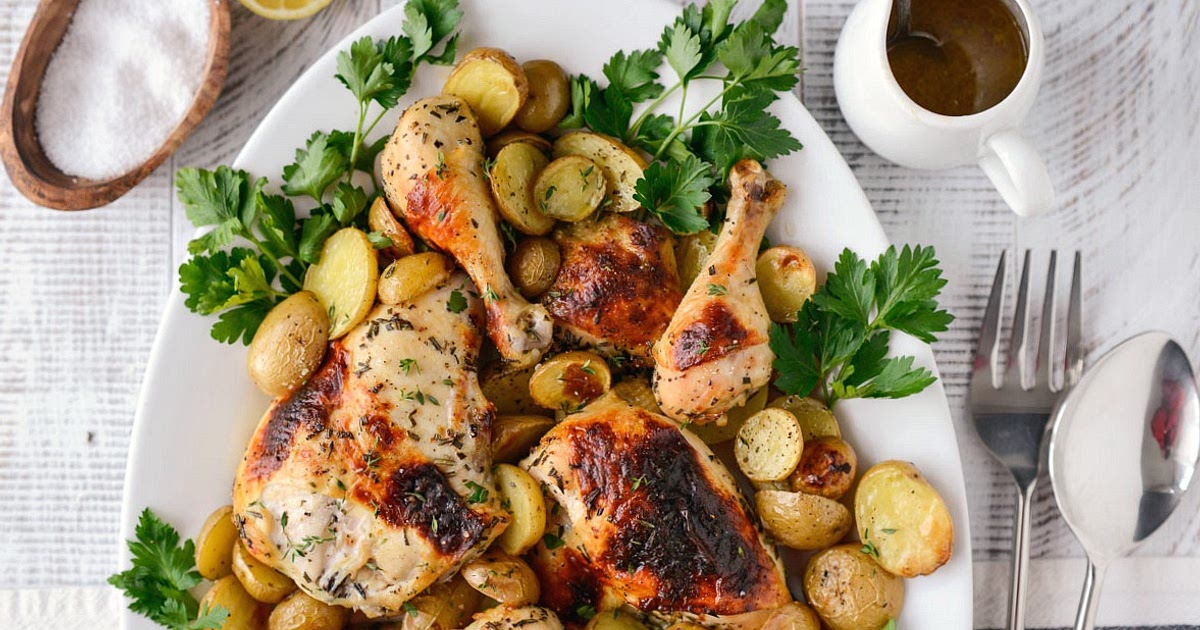 Buttermilk Roasted Chicken Dinner Recipe | Samsung Food App