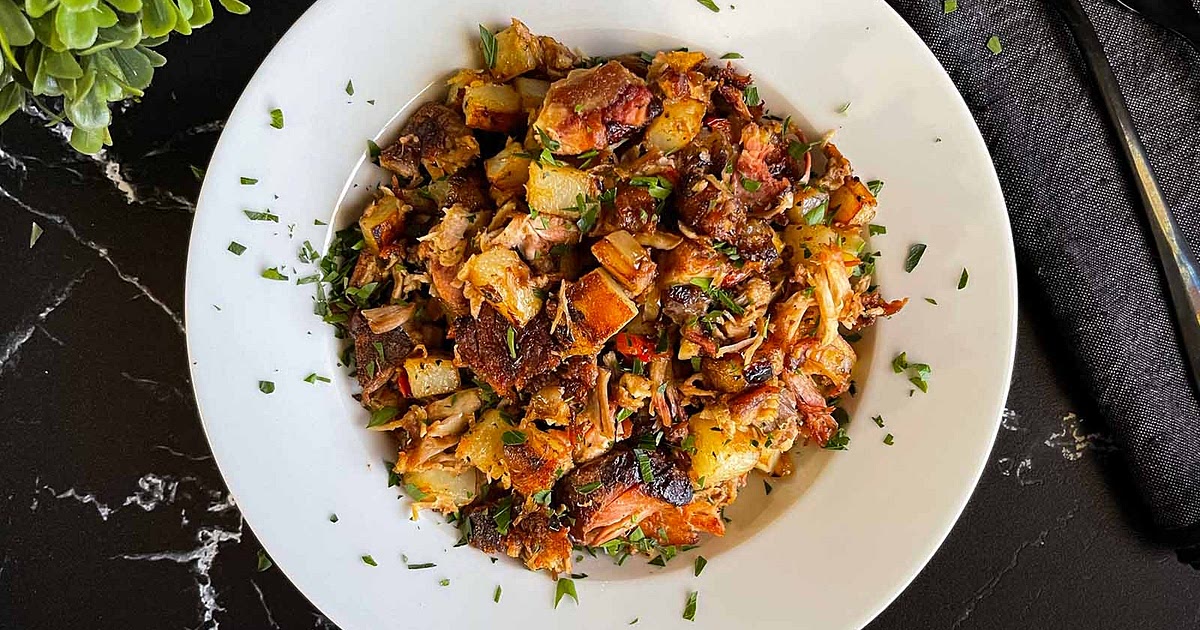 Smoked Pulled Pork Hash Recipe | Samsung Food App