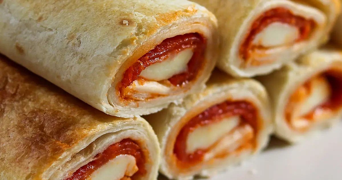 Easy Air Fryer Pizza Roll Ups Recipe | Samsung Food App