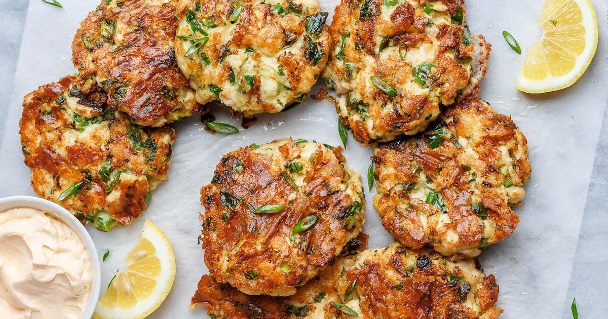 Cheesy Chicken Fritters Recipe | Samsung Food App